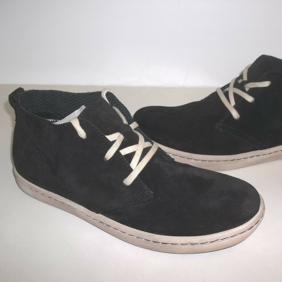 Born CRISTIAN Black Suede New Mens Ankle Boots main image 4